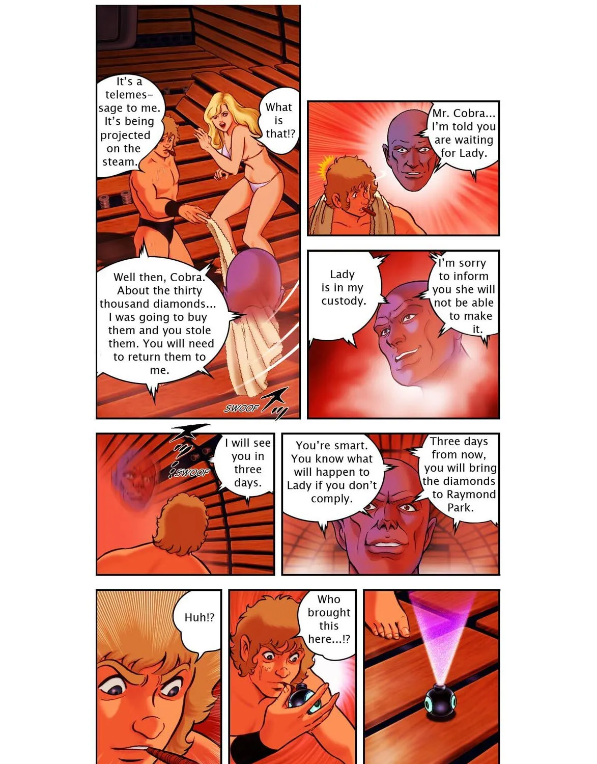 Read Space Adventure Cobra (Colored) chapter 23 image 8 on Lezhin