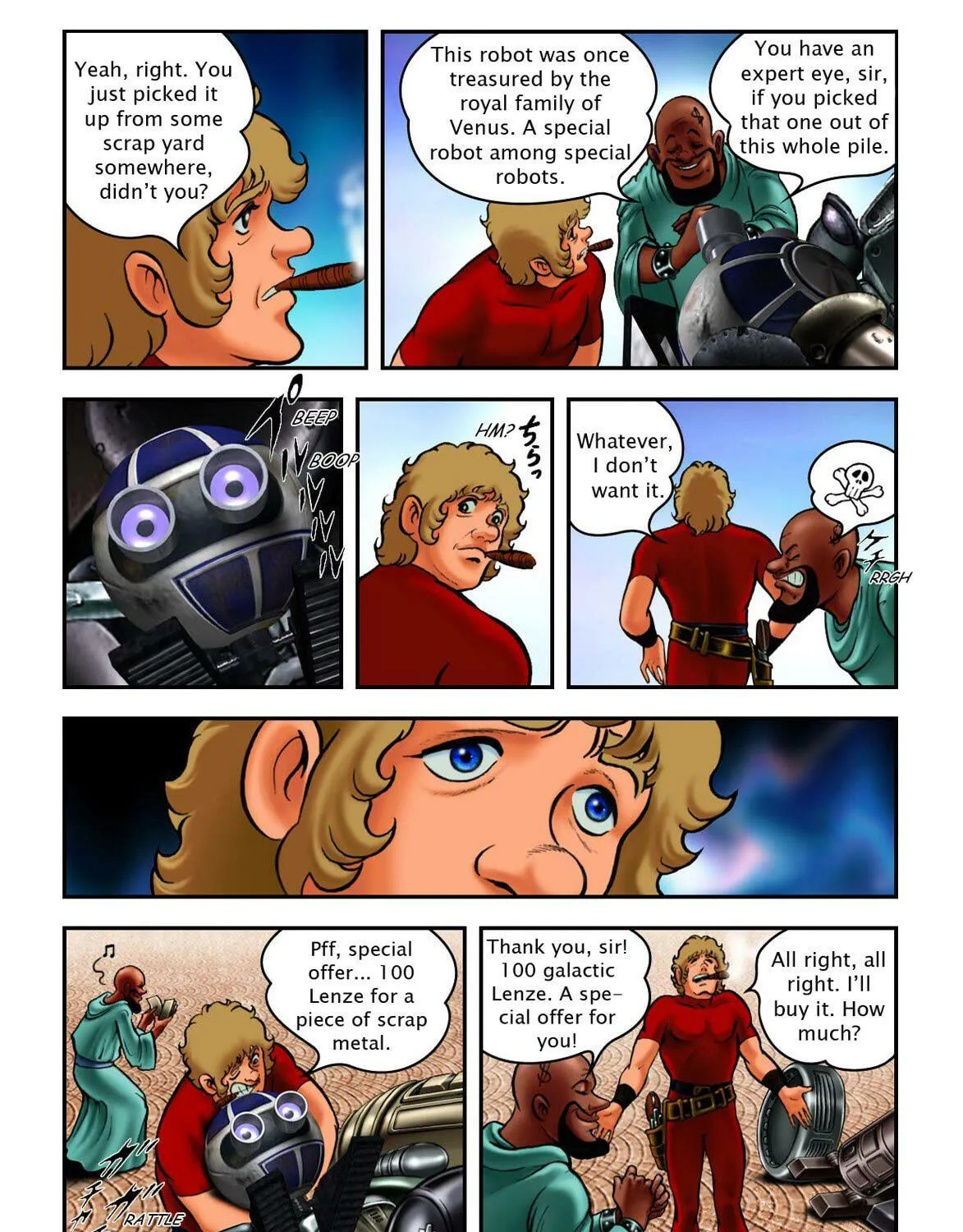 Read Space Adventure Cobra (Colored) chapter 24 image 10 on Lezhin