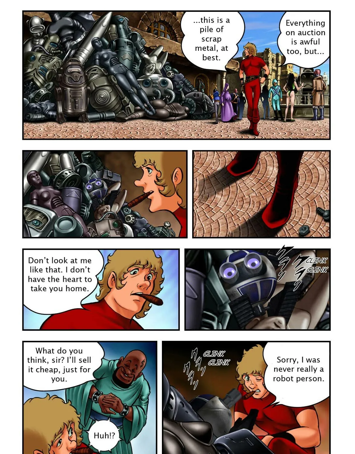 Read Space Adventure Cobra (Colored) chapter 24 image 8 on Lezhin