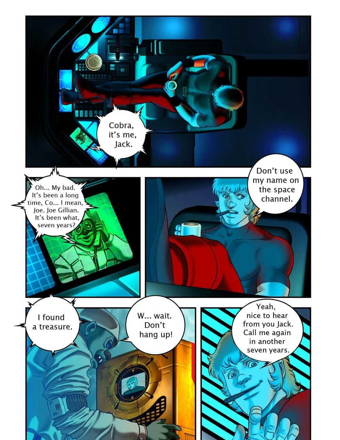 Read Space Adventure Cobra (Colored) chapter 26 image 34 on Lezhin