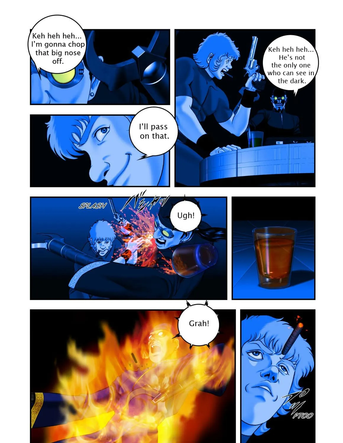 Read Space Adventure Cobra (Colored) chapter 26 image 74 on Lezhin