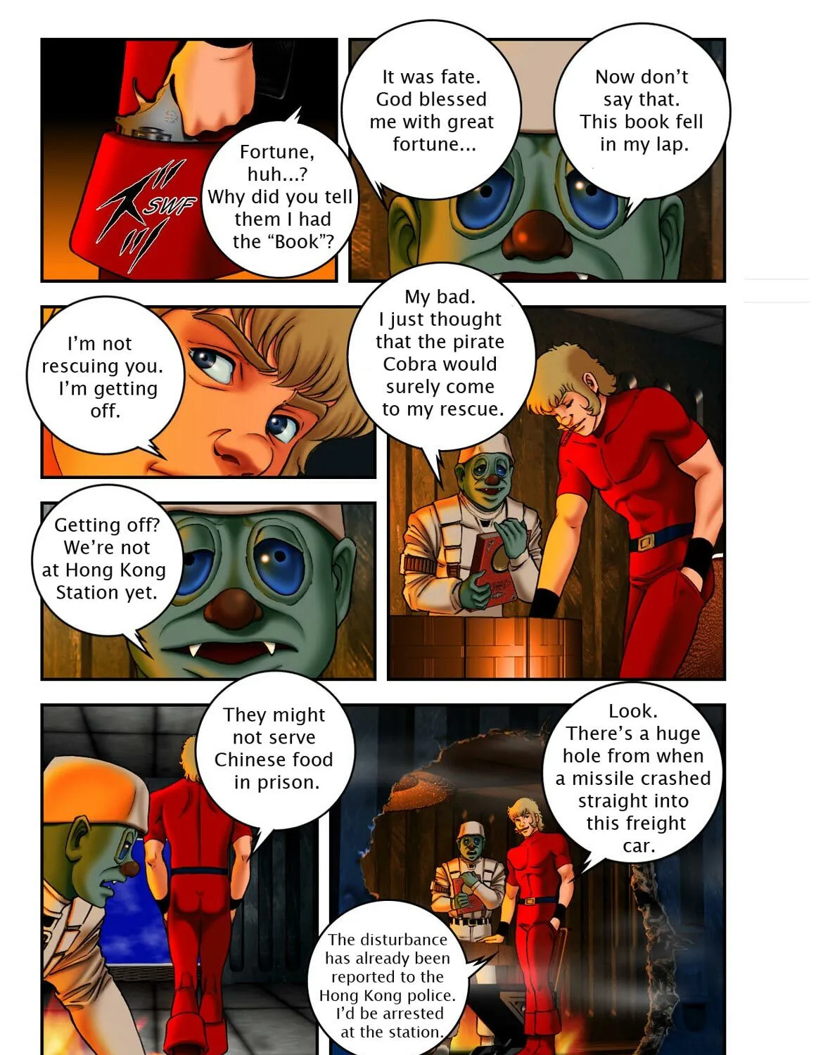 Read Space Adventure Cobra (Colored) chapter 26 image 92 on Lezhin