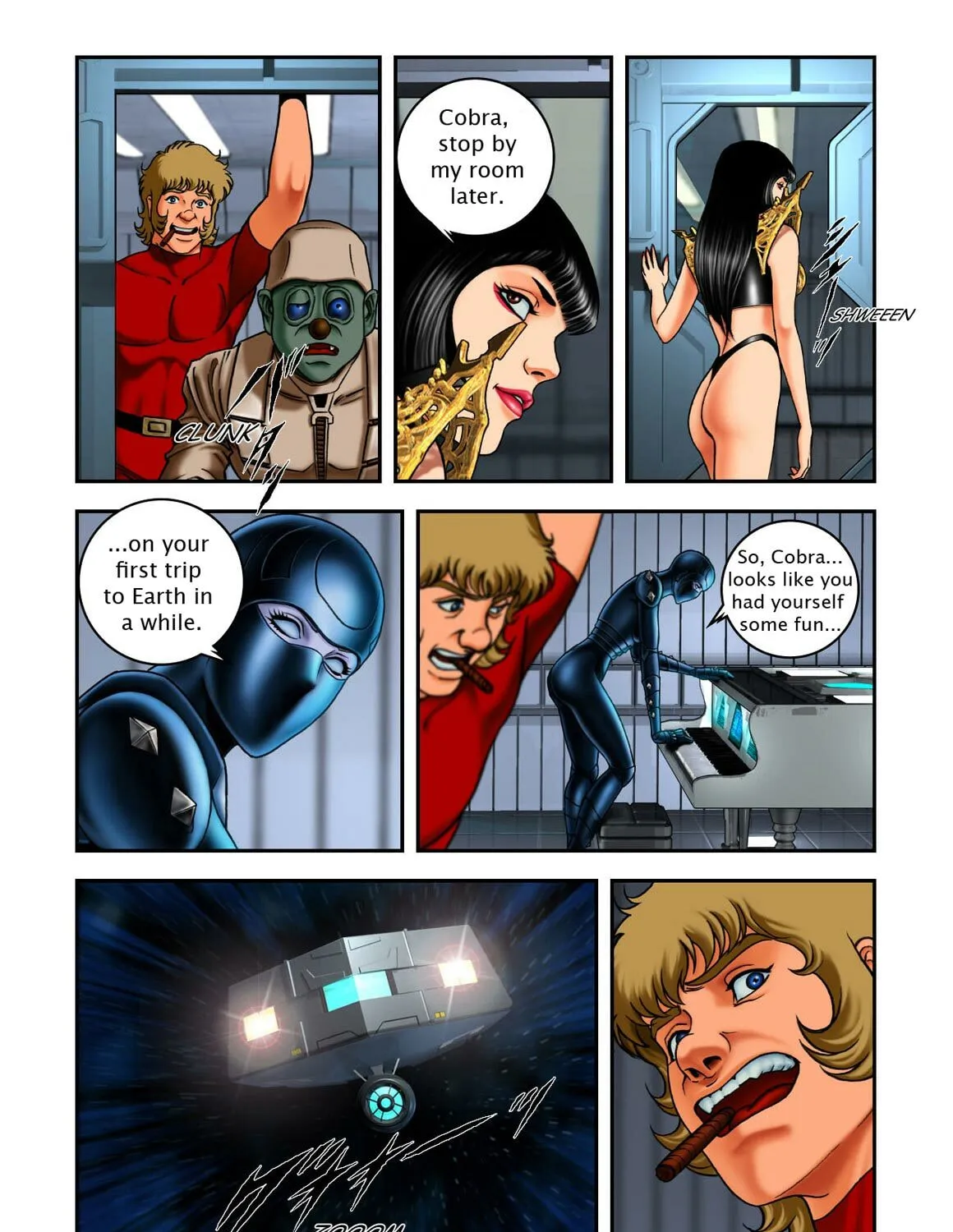 Read Space Adventure Cobra (Colored) chapter 27 image 80 on Lezhin