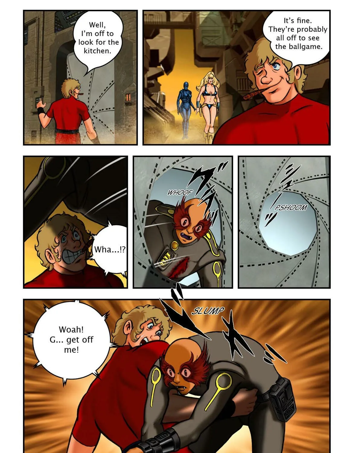 Read Space Adventure Cobra (Colored) chapter 29 image 12 on Lezhin