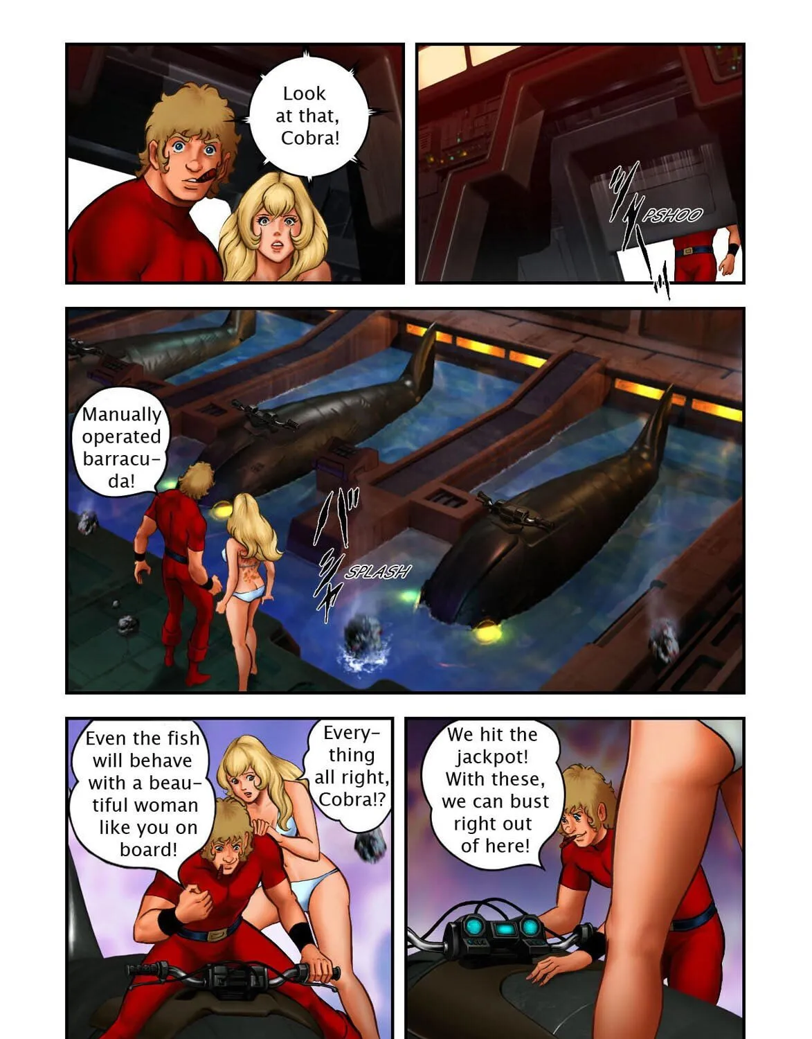 Read Space Adventure Cobra (Colored) chapter 30 image 134 on Lezhin