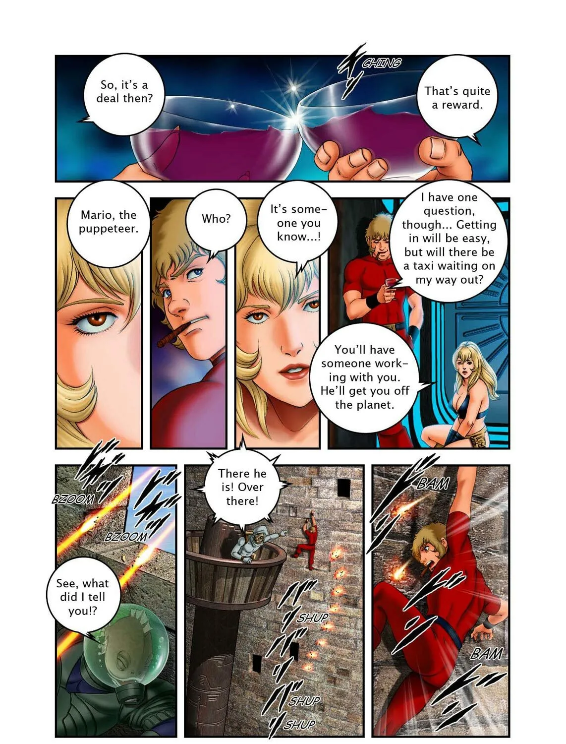 Read Space Adventure Cobra (Colored) chapter 35 image 36 on Lezhin