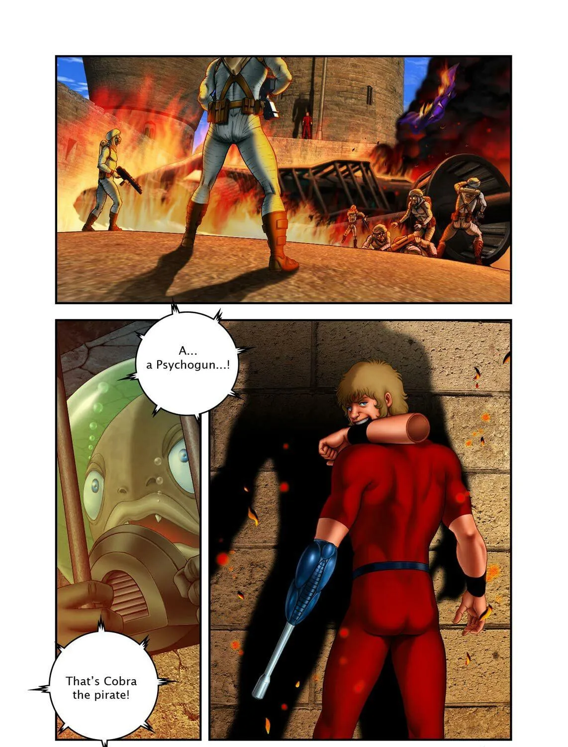 Read Space Adventure Cobra (Colored) chapter 35 image 46 on Lezhin