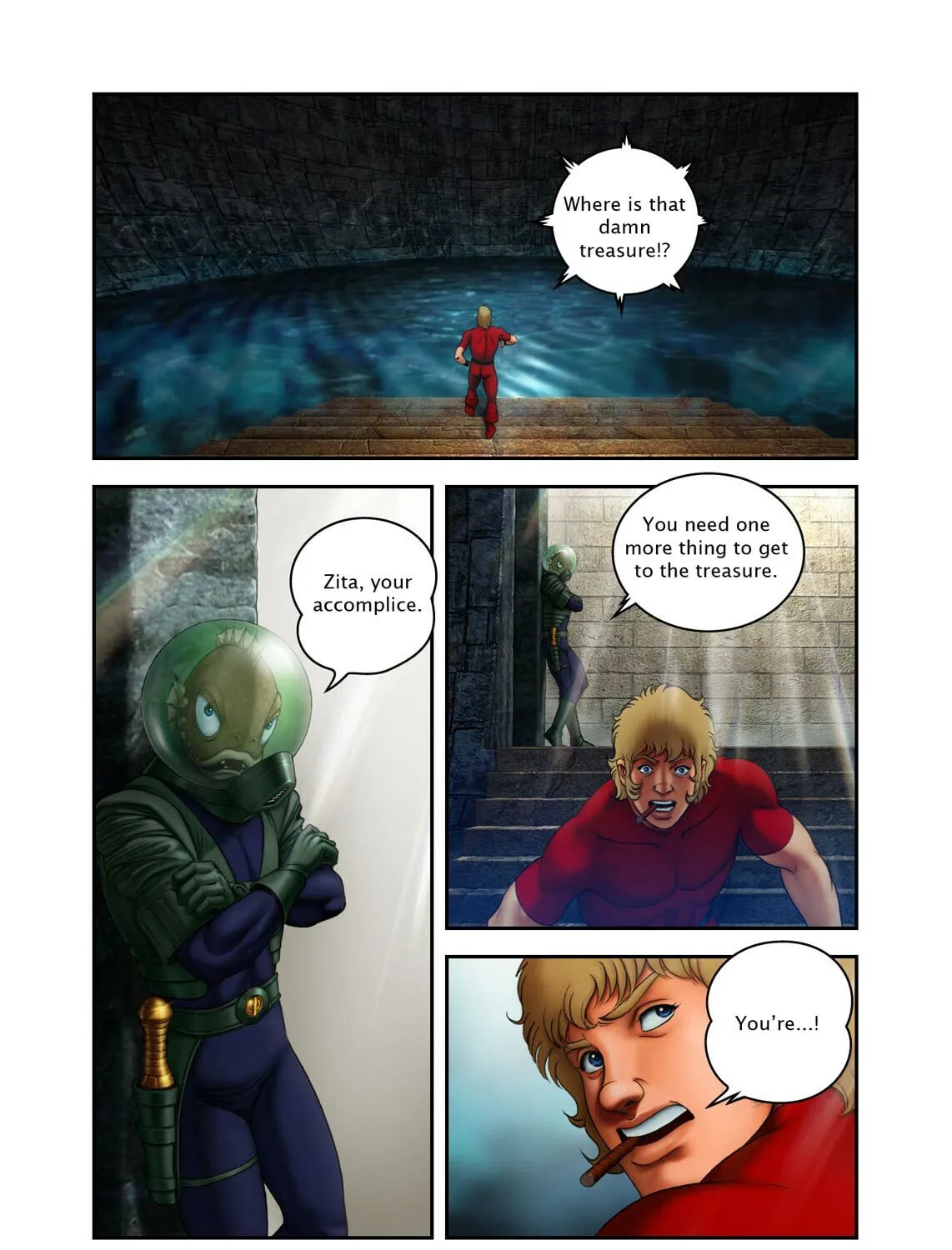 Read Space Adventure Cobra (Colored) chapter 35 image 54 on Lezhin
