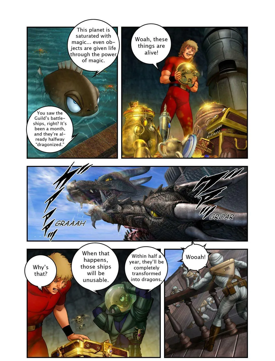 Read Space Adventure Cobra (Colored) chapter 35 image 64 on Lezhin