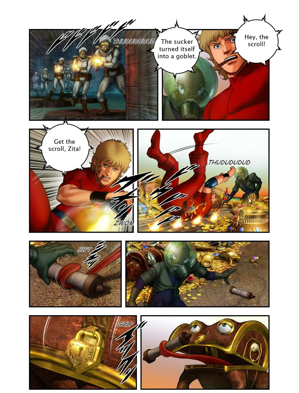 Read Space Adventure Cobra (Colored) chapter 35 image 68 on Lezhin