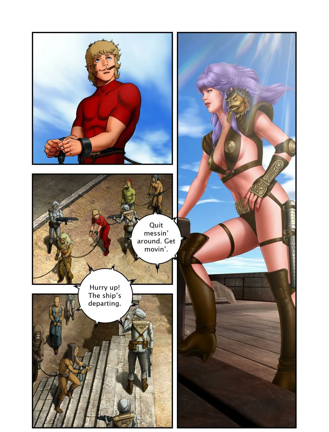 Read Space Adventure Cobra (Colored) chapter 35 image 8 on Lezhin