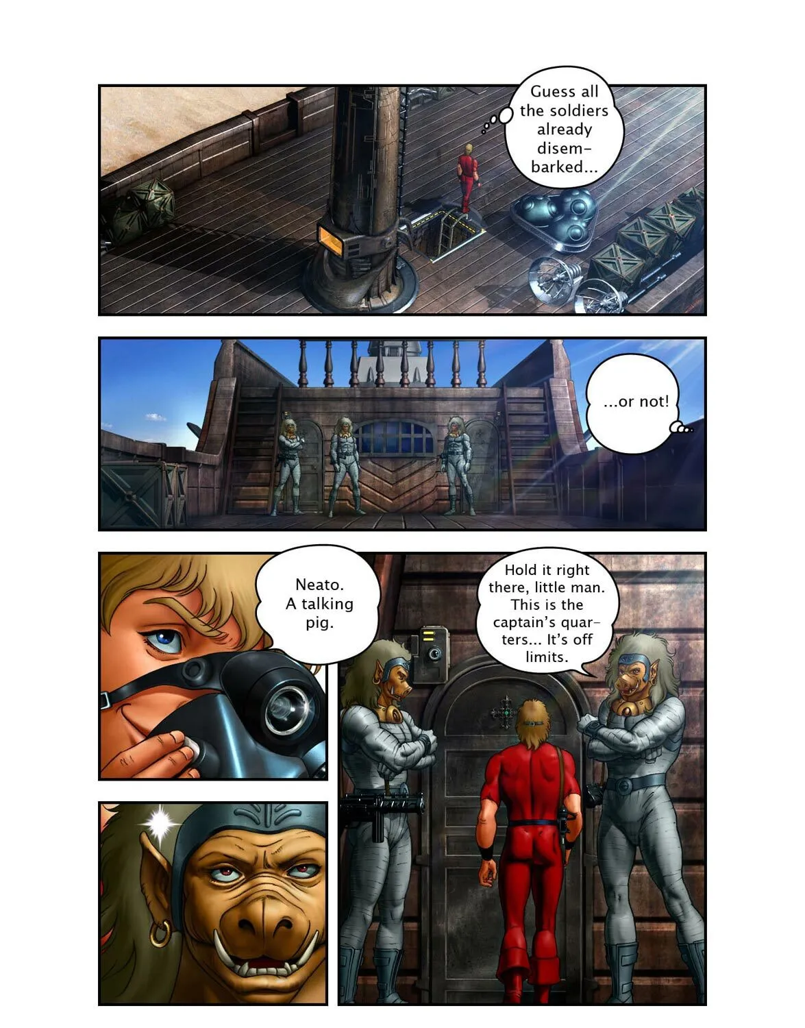 Read Space Adventure Cobra (Colored) chapter 38 image 32 on Lezhin