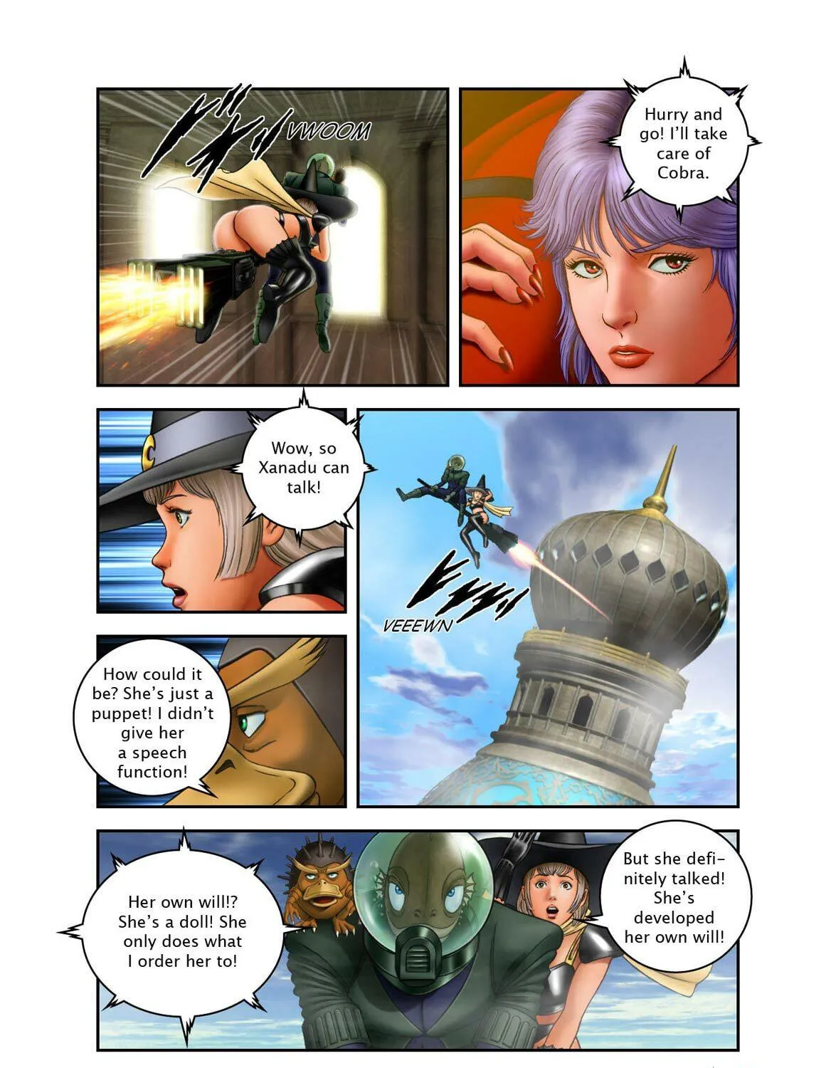 Read Space Adventure Cobra (Colored) chapter 39 image 124 on Lezhin