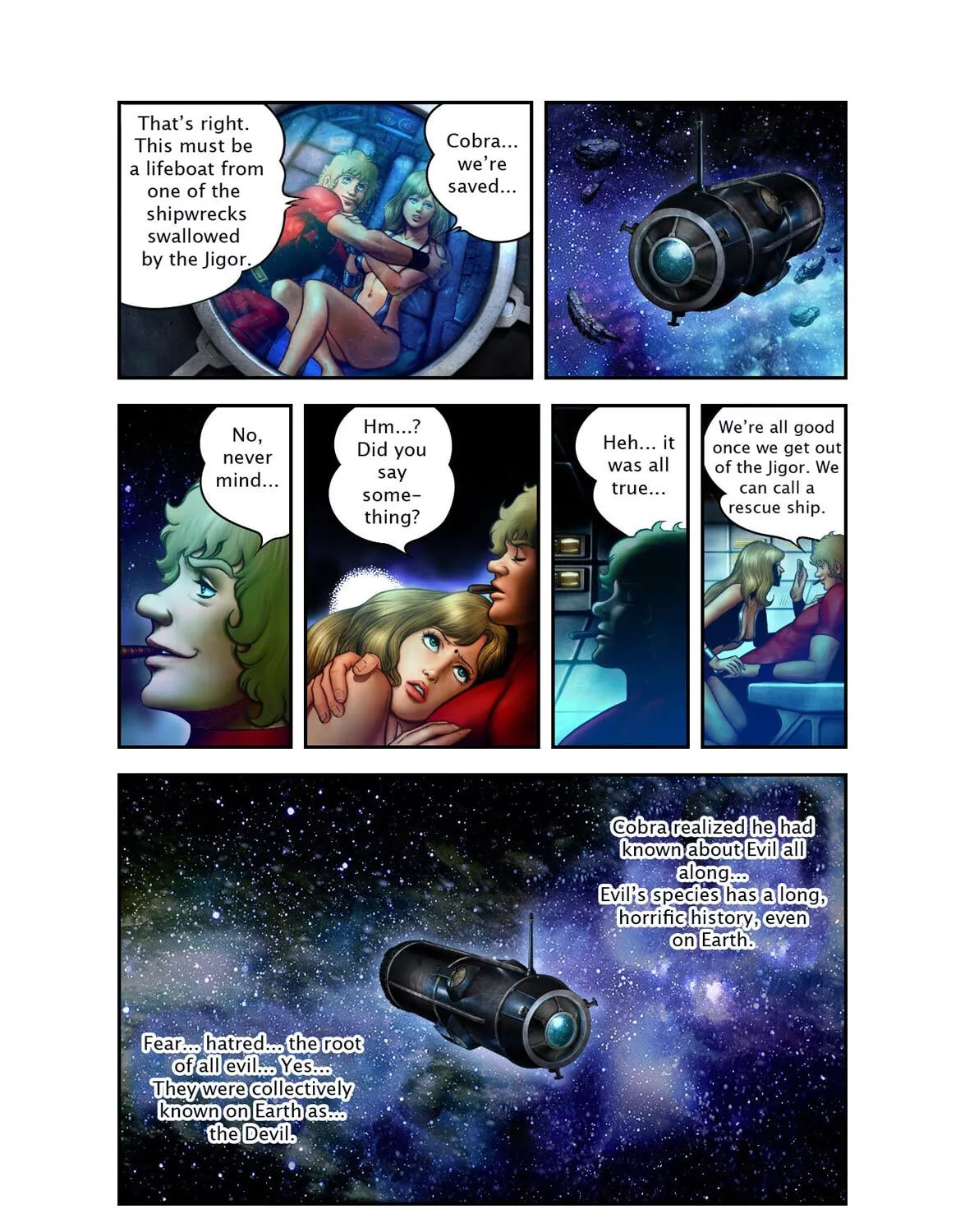 Read Space Adventure Cobra (Colored) chapter 42 image 188 on Lezhin