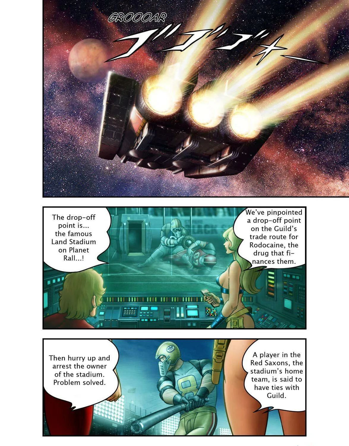 Read Space Adventure Cobra (Colored) chapter 44 image 10 on Lezhin
