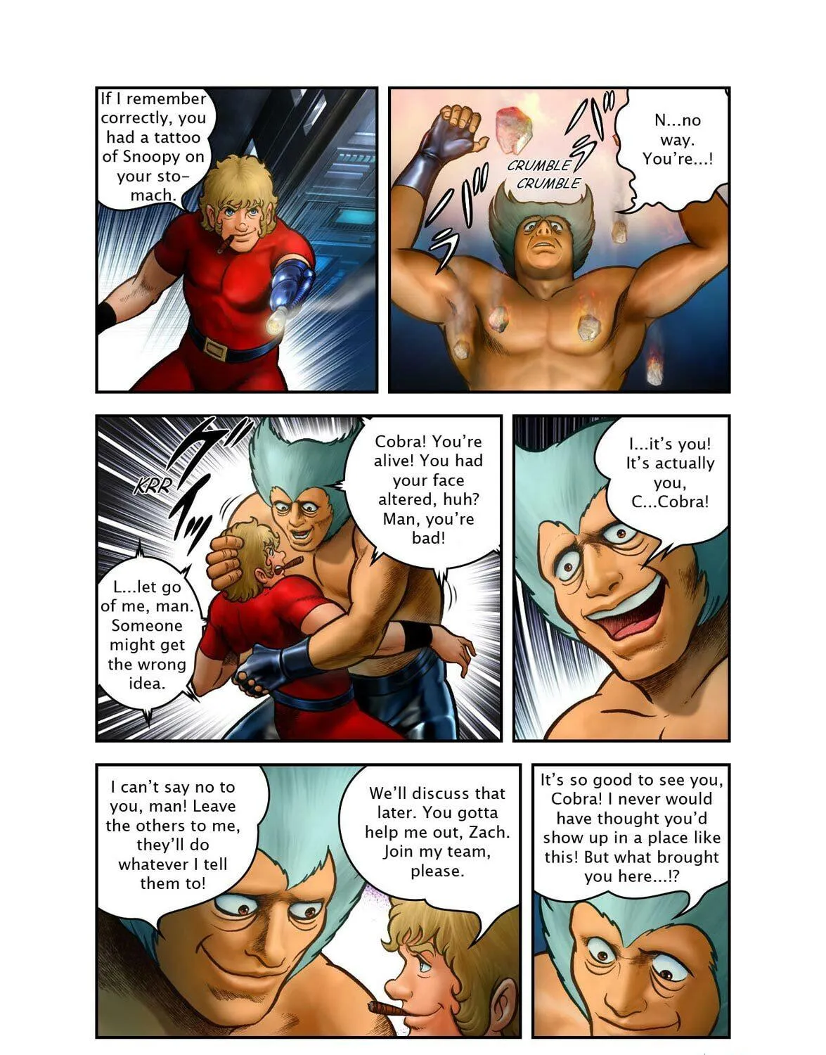Read Space Adventure Cobra (Colored) chapter 44 image 100 on Lezhin