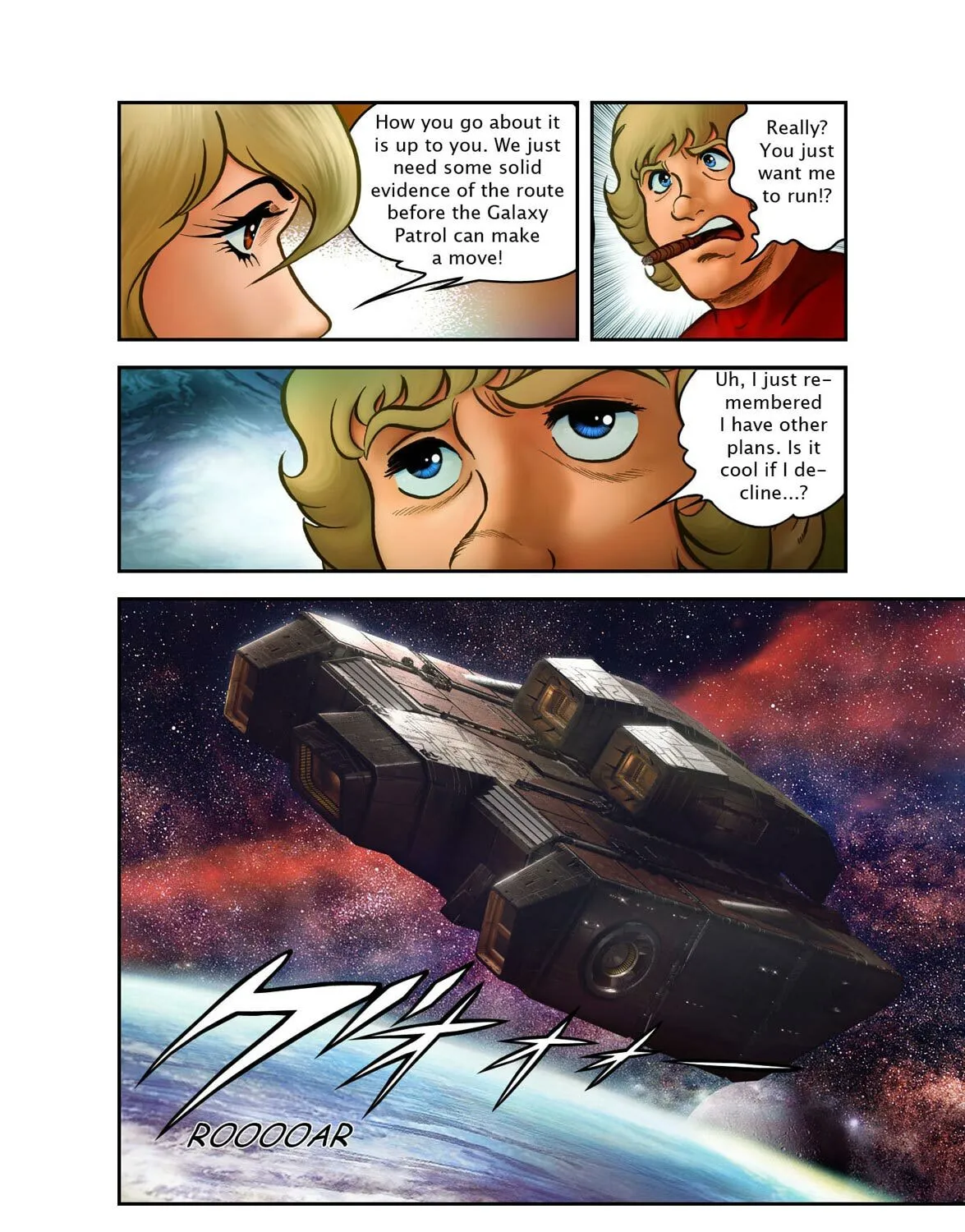 Read Space Adventure Cobra (Colored) chapter 44 image 14 on Lezhin