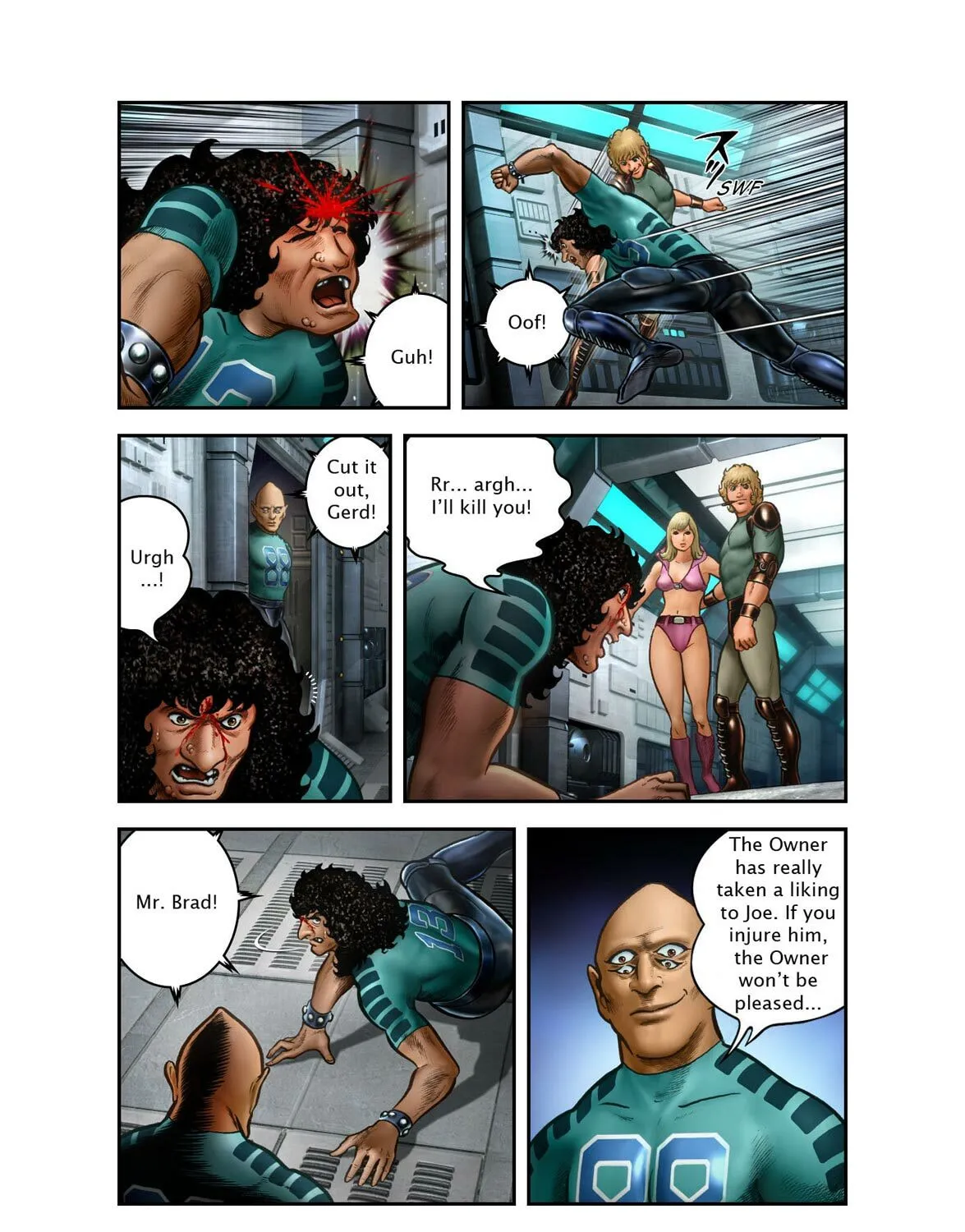 Read Space Adventure Cobra (Colored) chapter 44 image 54 on Lezhin