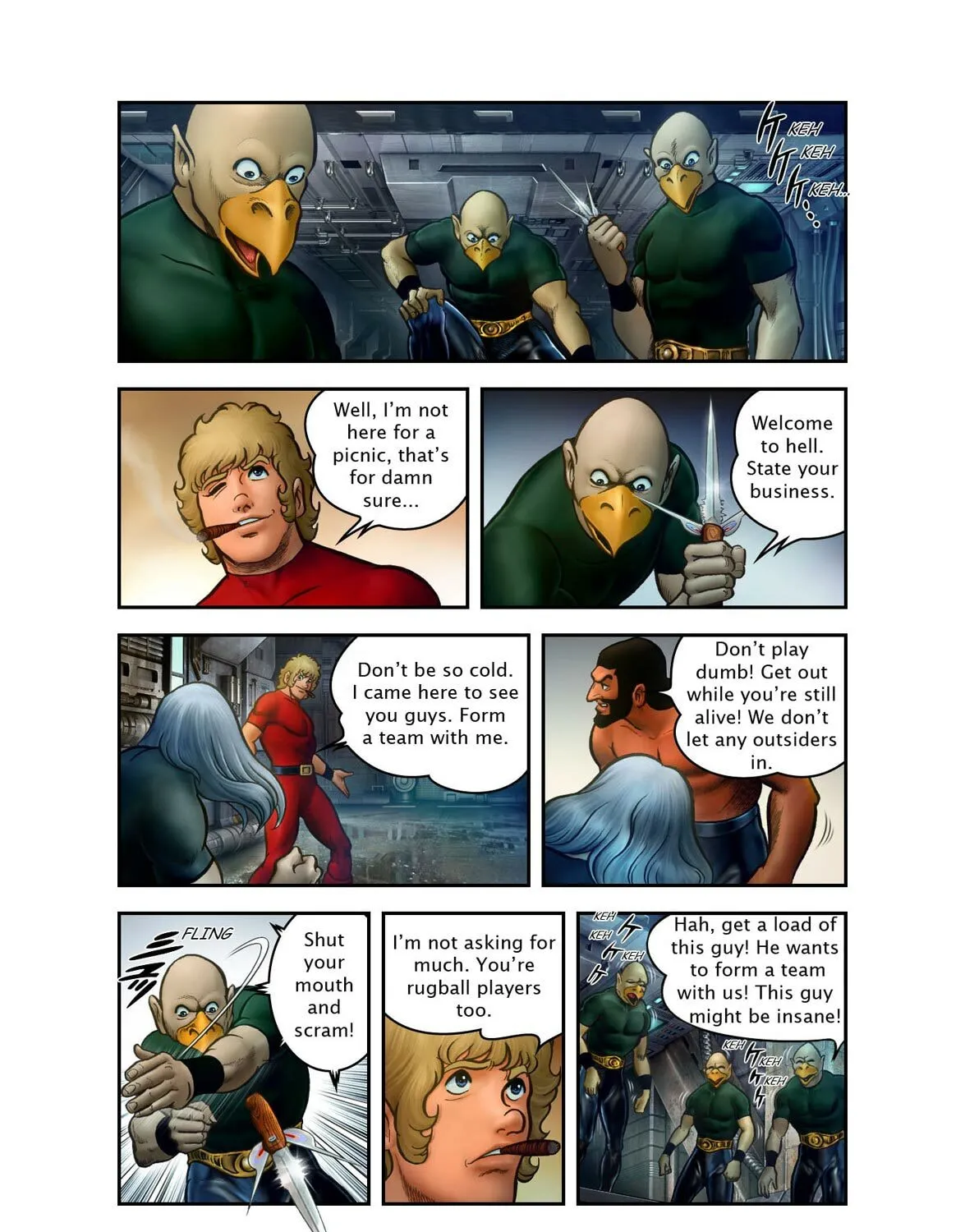 Read Space Adventure Cobra (Colored) chapter 44 image 90 on Lezhin