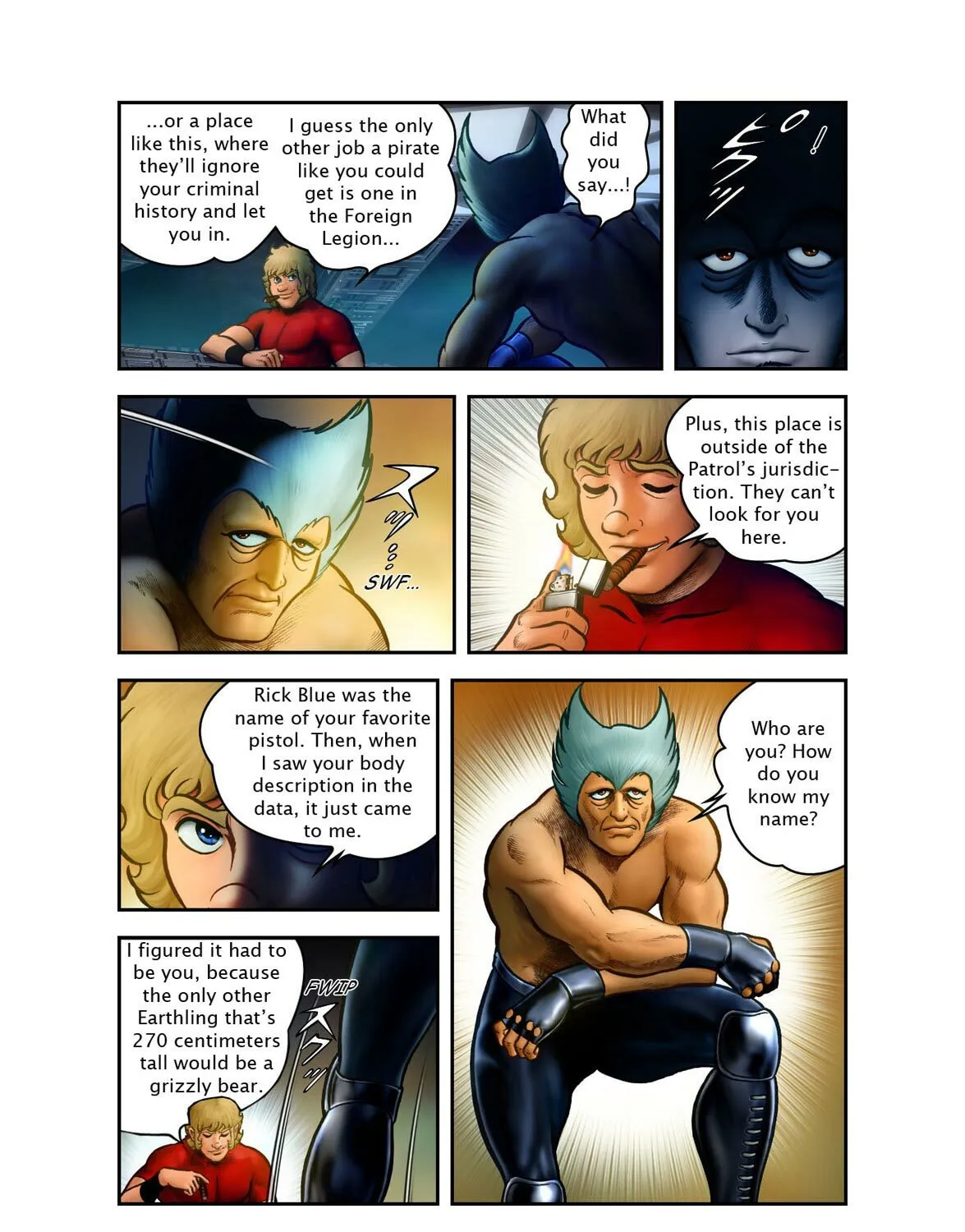 Read Space Adventure Cobra (Colored) chapter 44 image 96 on Lezhin
