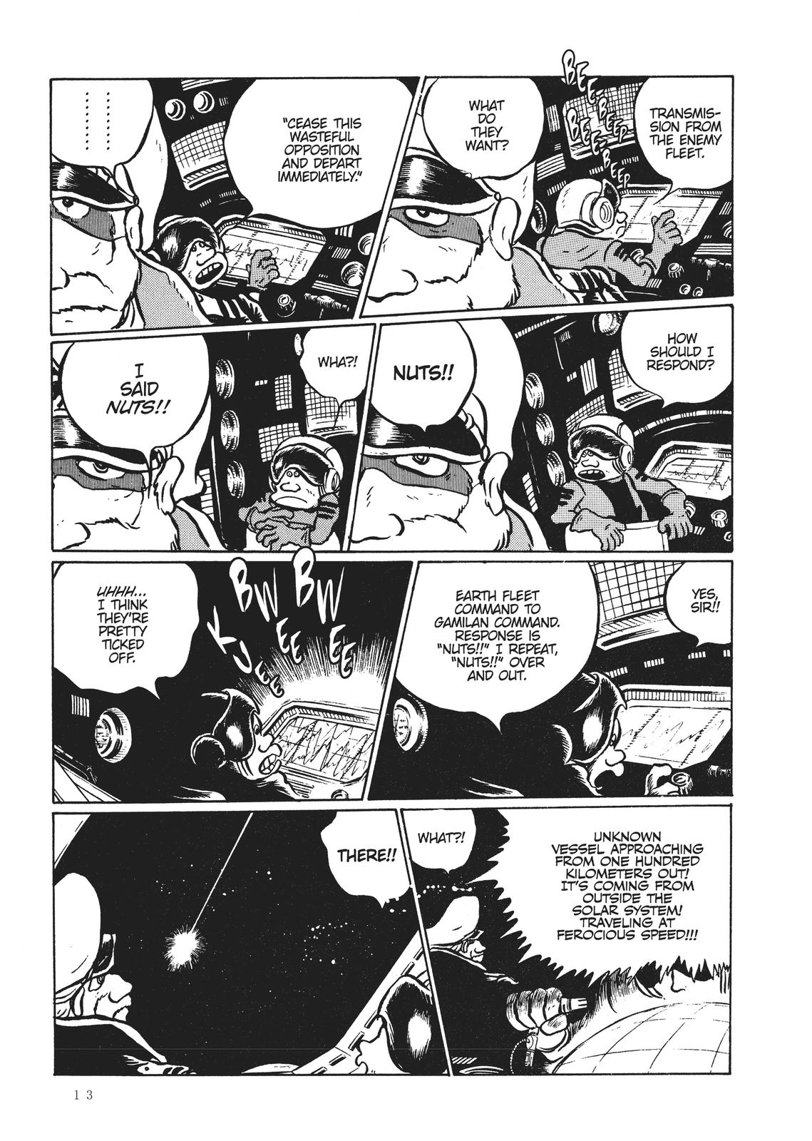 Read Space Battleship Yamato chapter 1 image 13 on Lezhin
