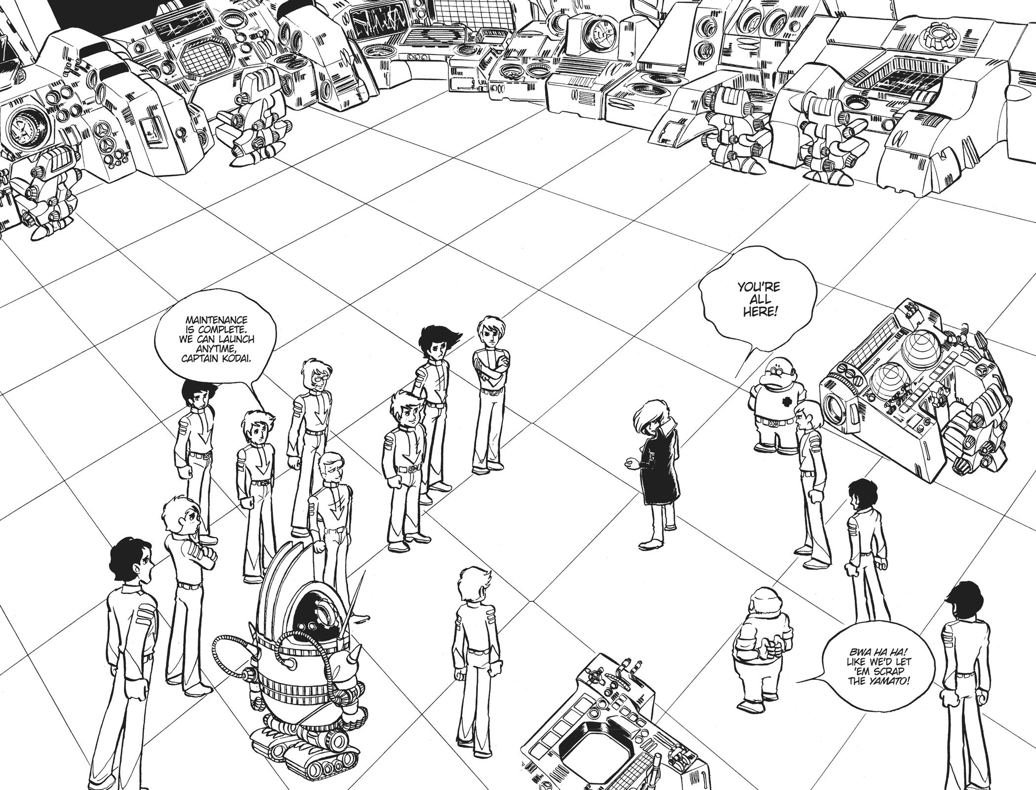 Read Space Battleship Yamato chapter 12 image 8 on Lezhin