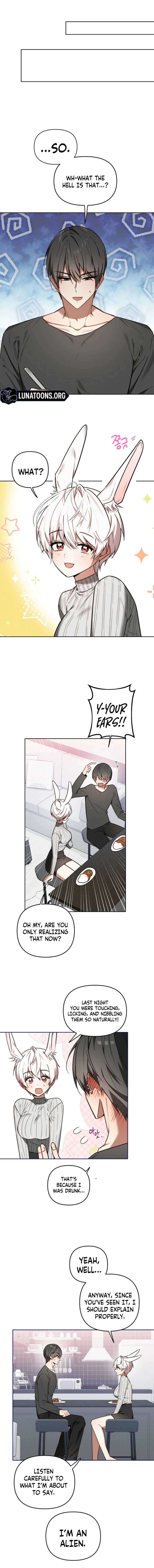 Read Space Bunny chapter 3 image 2 on Lezhin