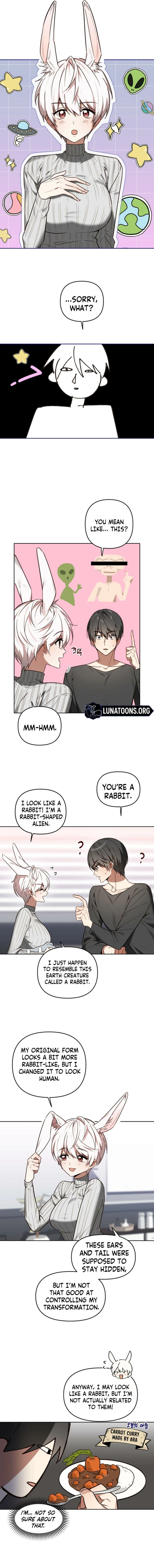 Read Space Bunny chapter 3 image 3 on Lezhin