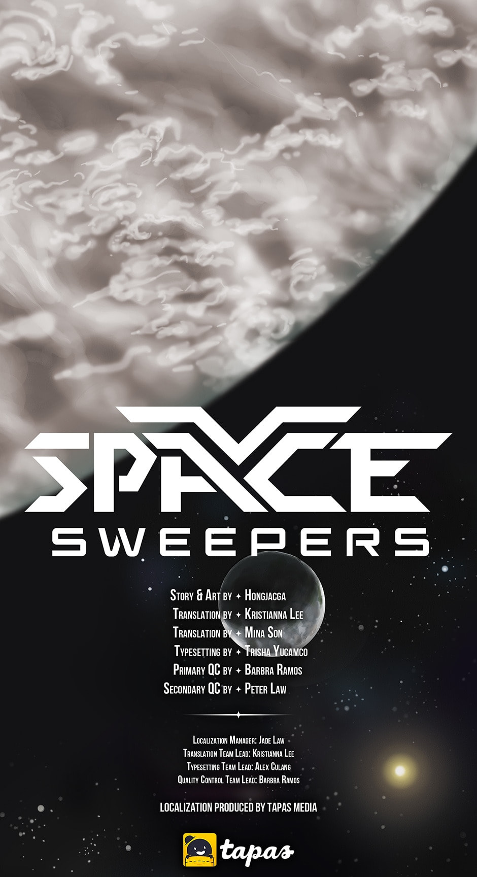 Read Space Sweepers chapter 1 image 1 on Lezhin