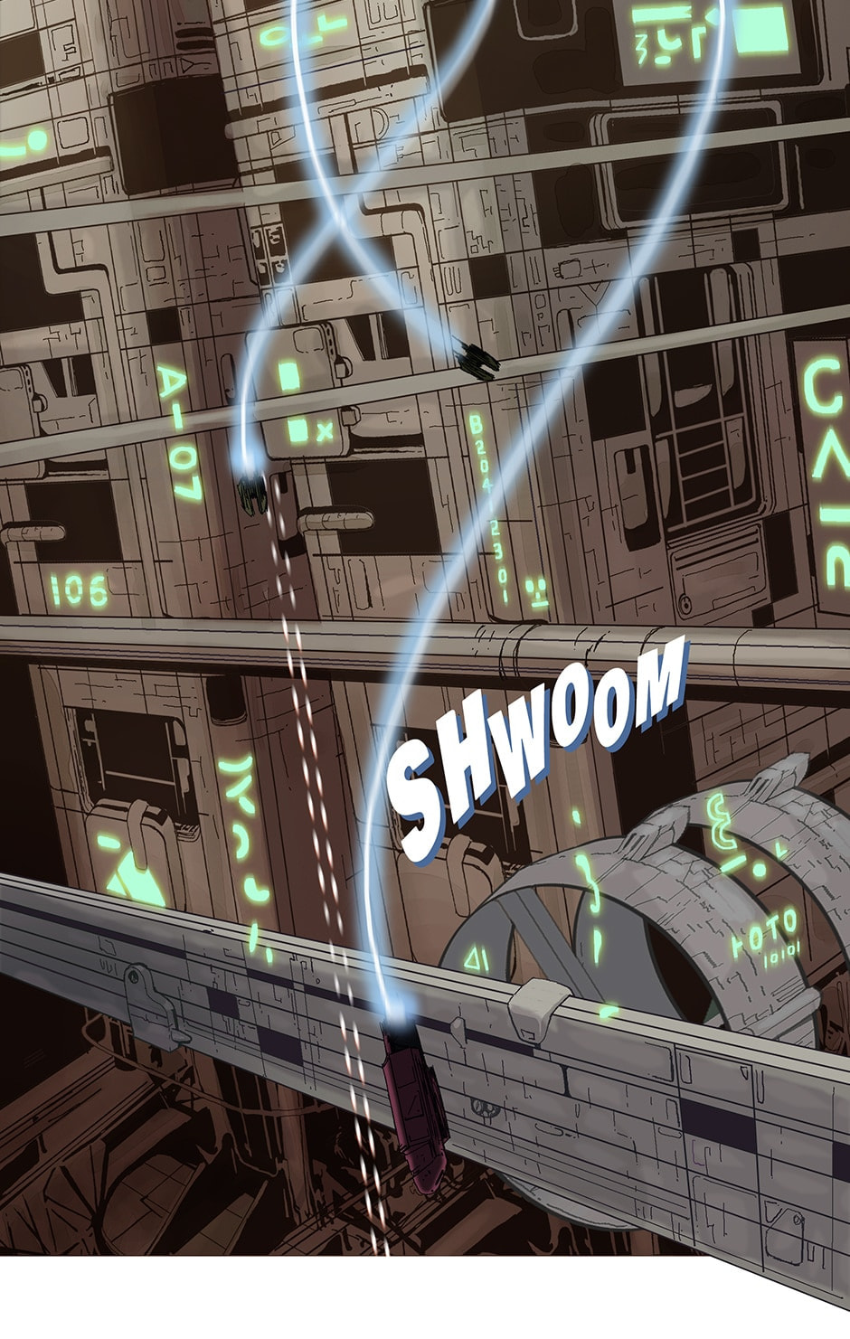Read Space Sweepers chapter 1 image 12 on Lezhin