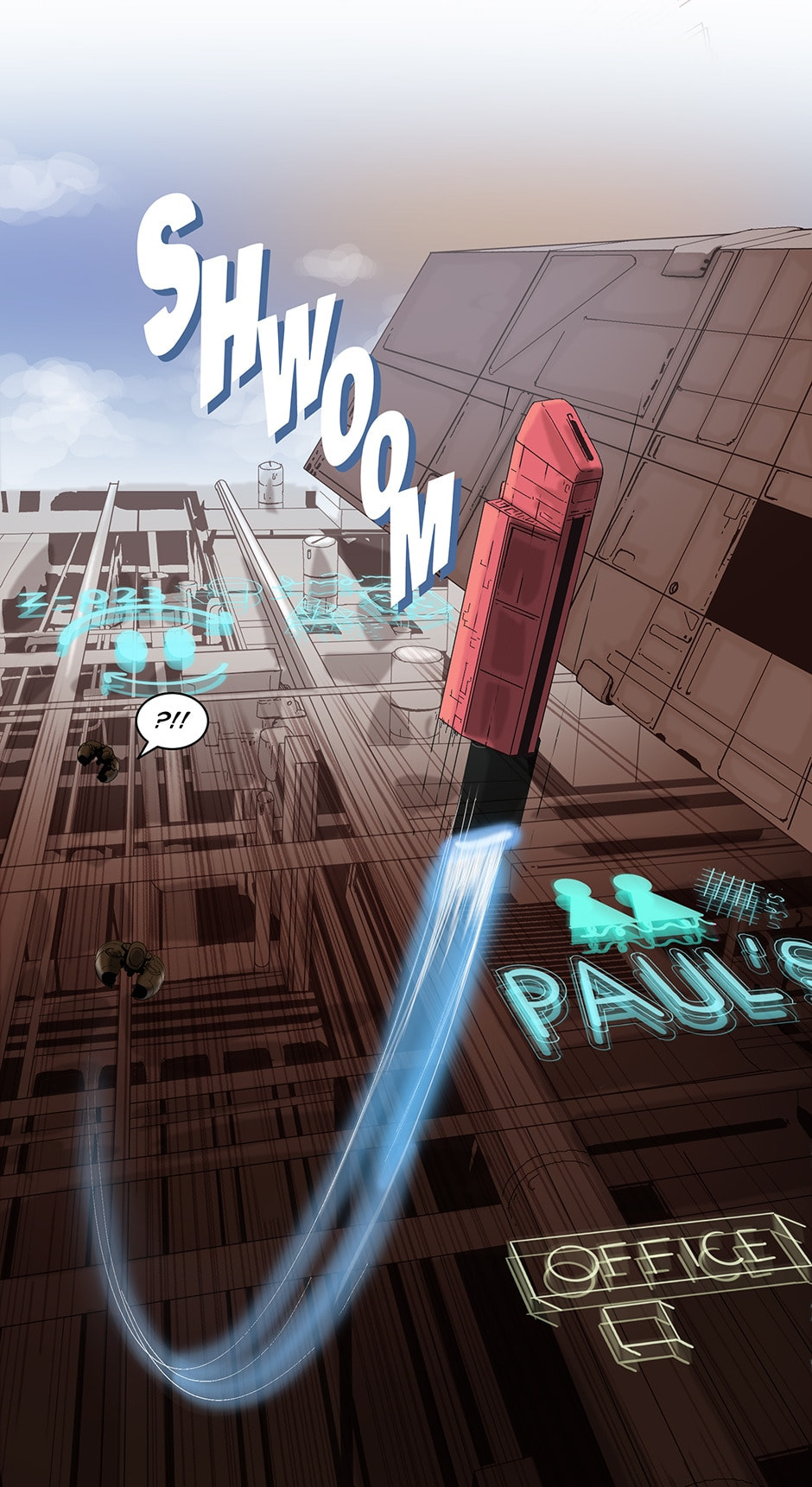 Read Space Sweepers chapter 1 image 14 on Lezhin