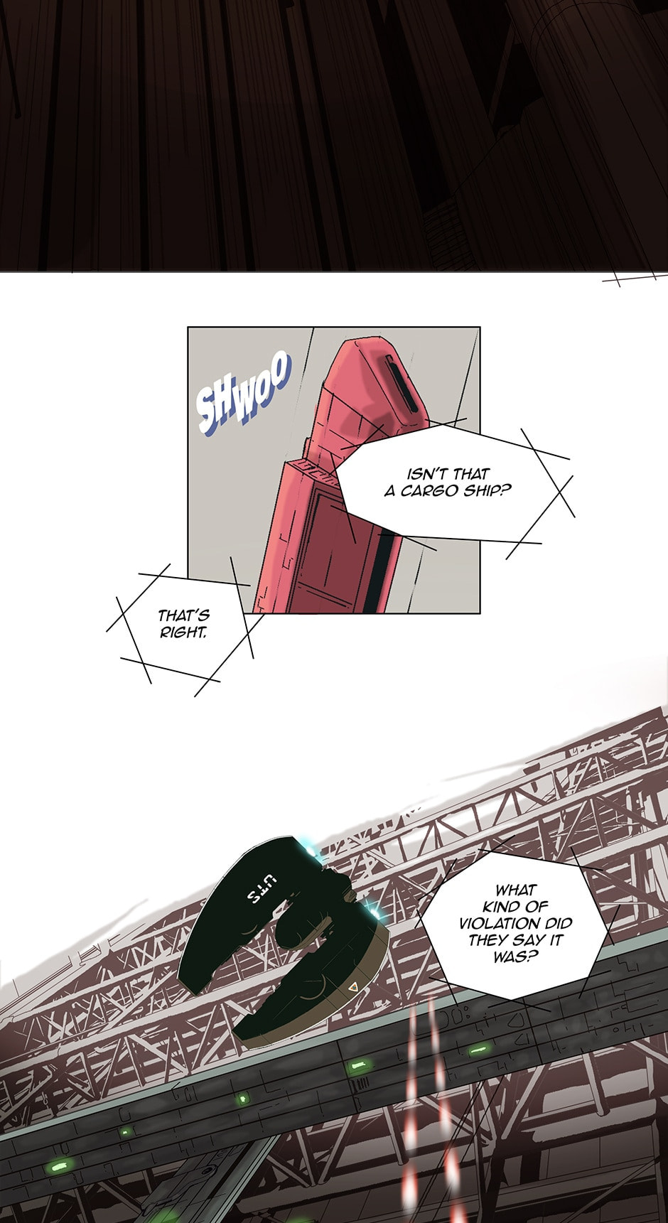 Read Space Sweepers chapter 1 image 15 on Lezhin