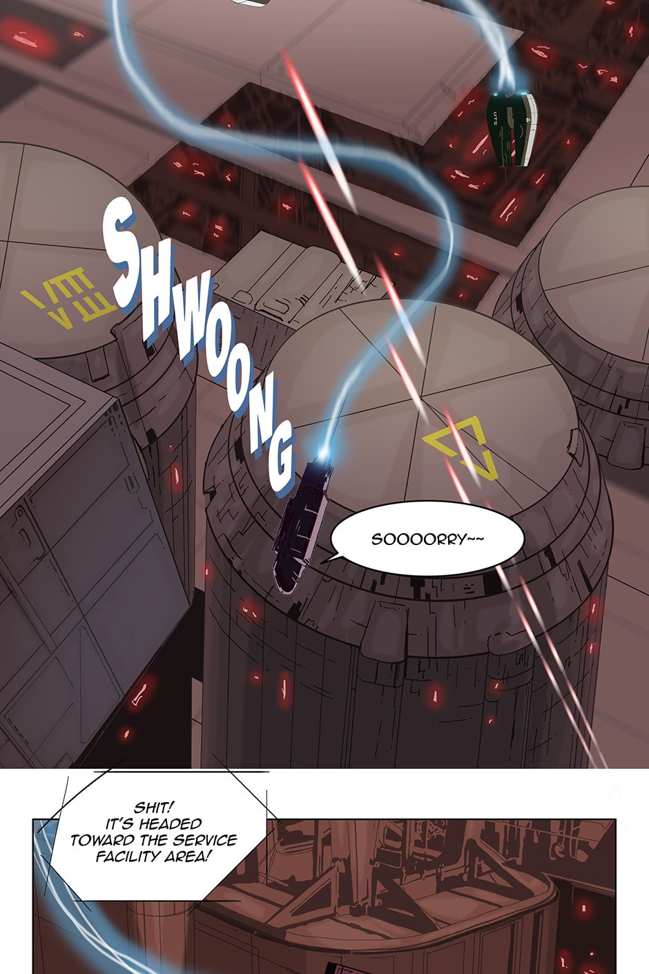 Read Space Sweepers chapter 1 image 18 on Lezhin
