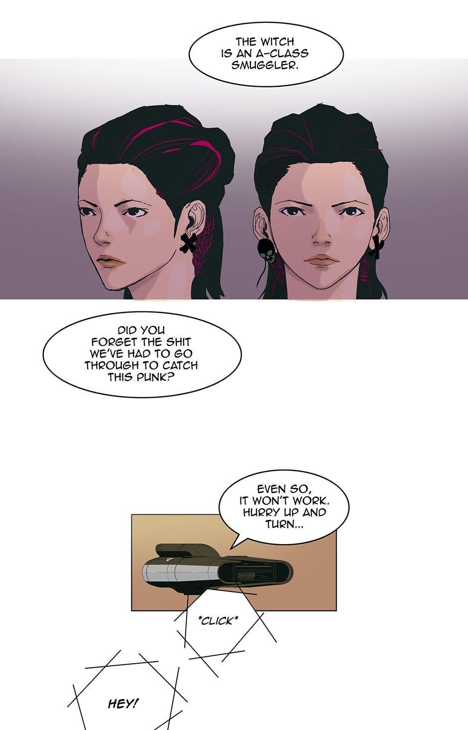 Read Space Sweepers chapter 1 image 21 on Lezhin
