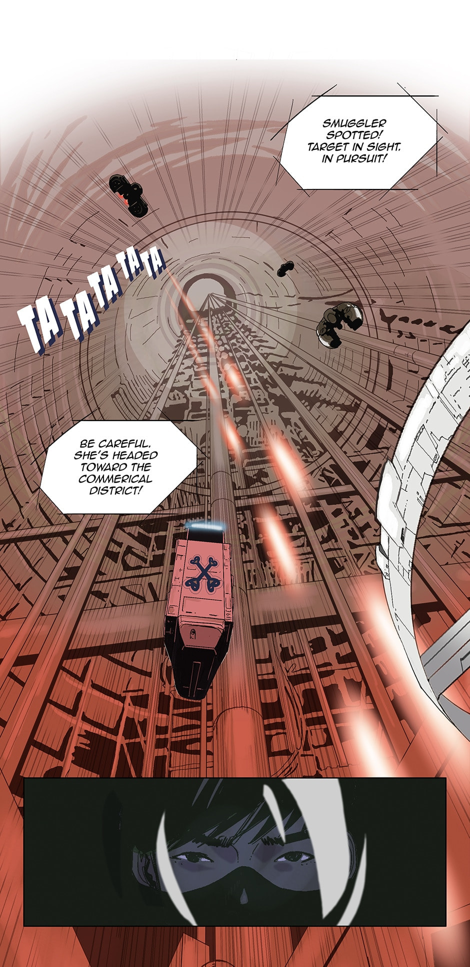 Read Space Sweepers chapter 1 image 8 on Lezhin