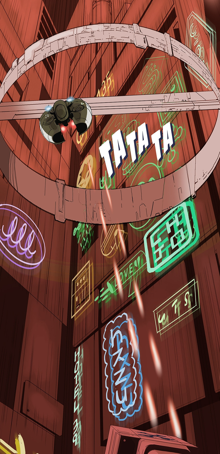 Read Space Sweepers chapter 1 image 9 on Lezhin