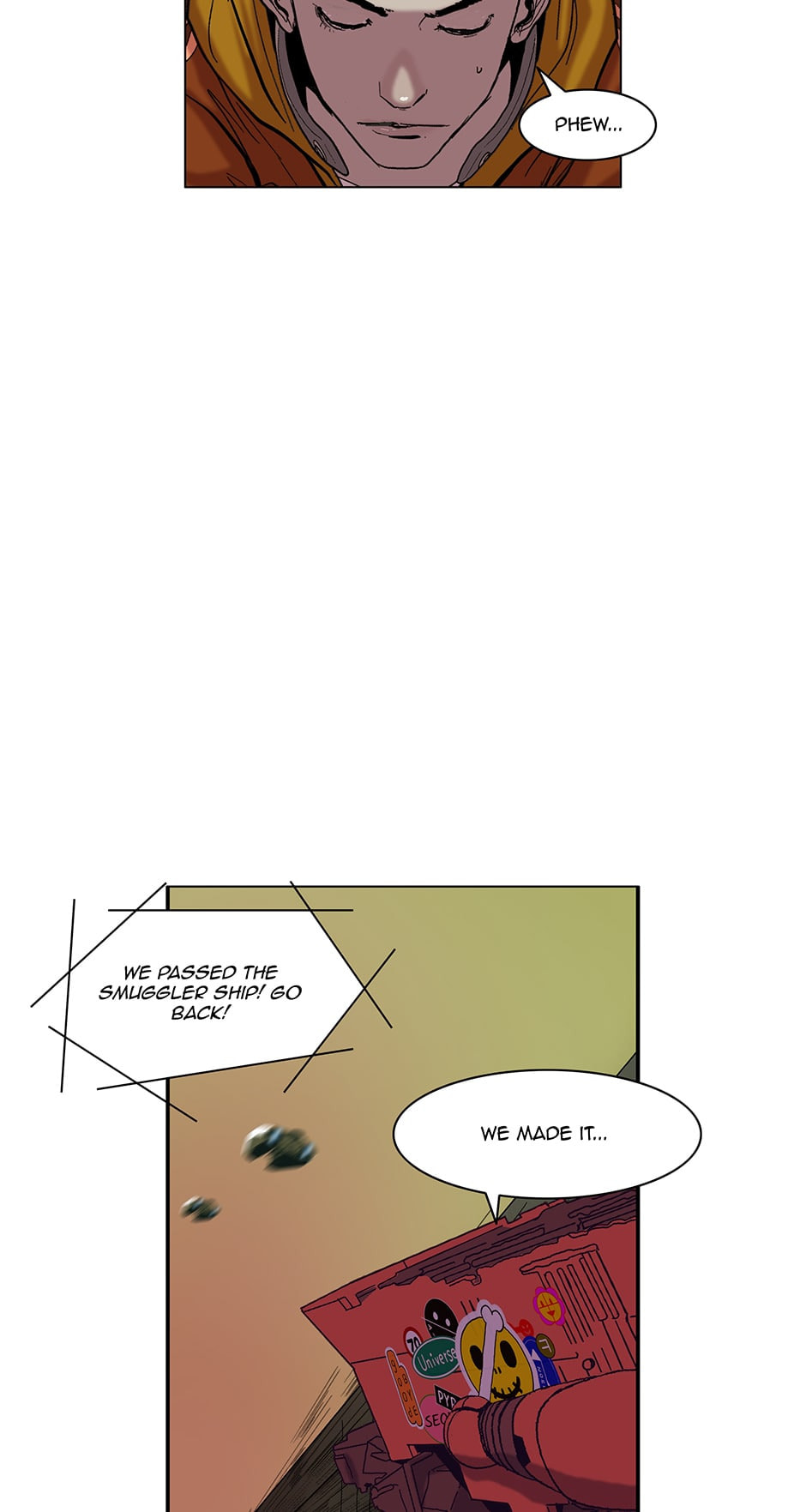 Read Space Sweepers chapter 12 image 45 on Lezhin