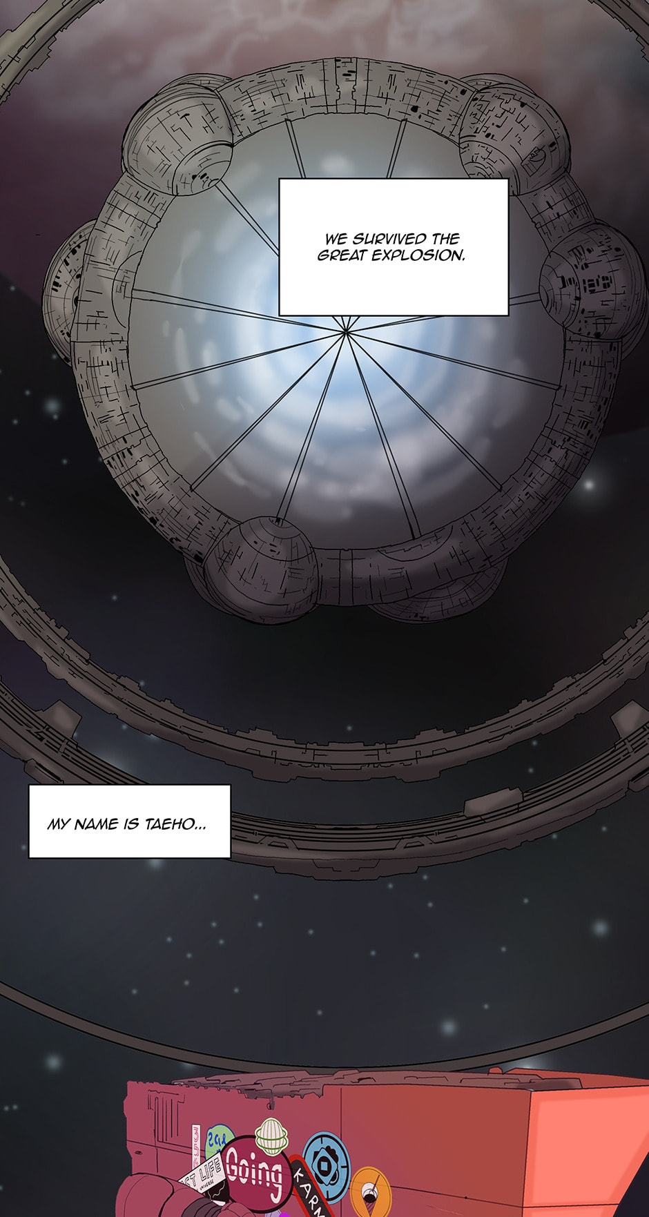 Read Space Sweepers chapter 14 image 35 on Lezhin