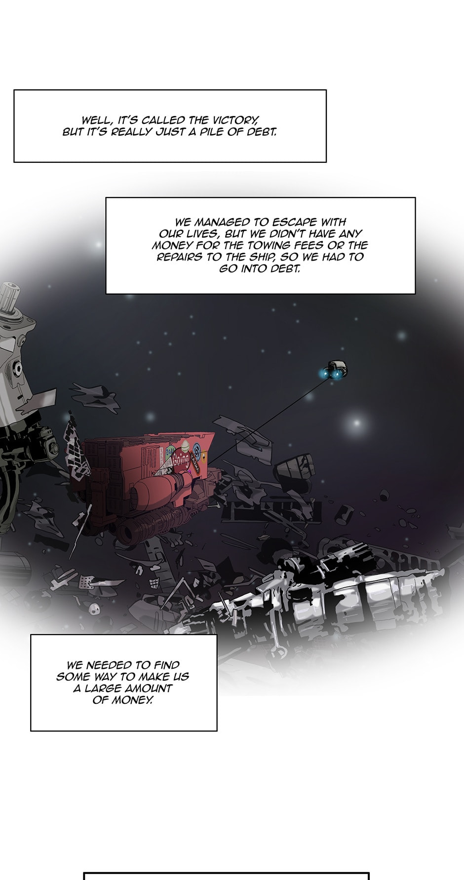 Read Space Sweepers chapter 14 image 37 on Lezhin