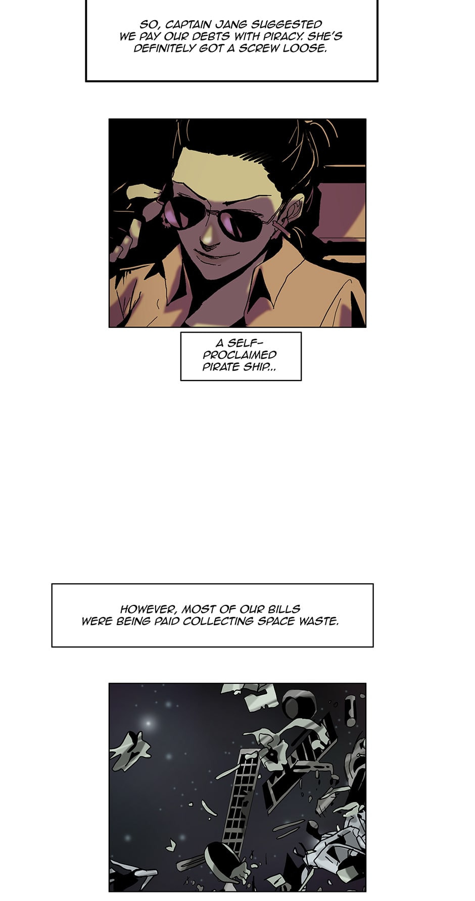Read Space Sweepers chapter 14 image 38 on Lezhin