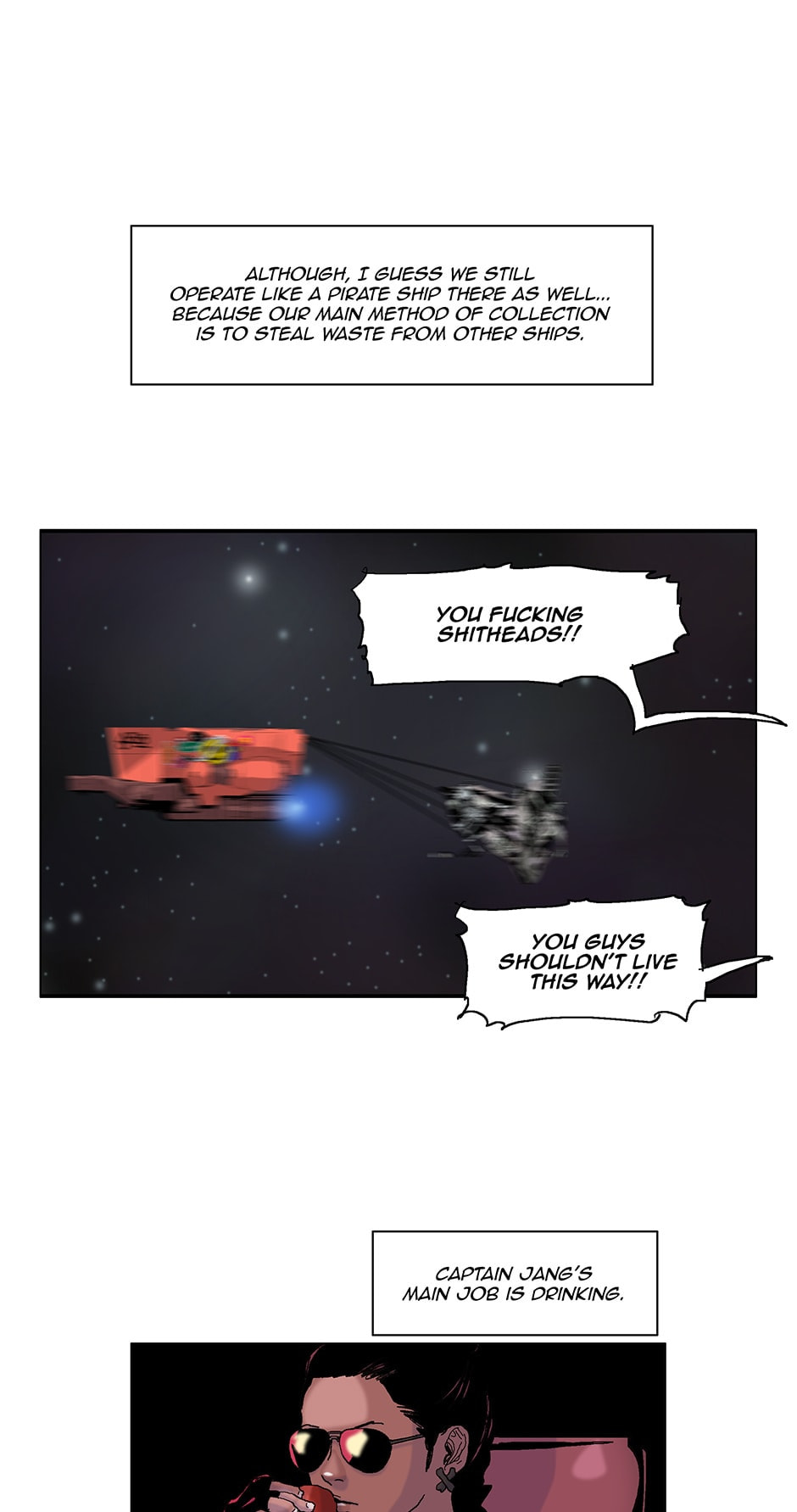 Read Space Sweepers chapter 14 image 39 on Lezhin