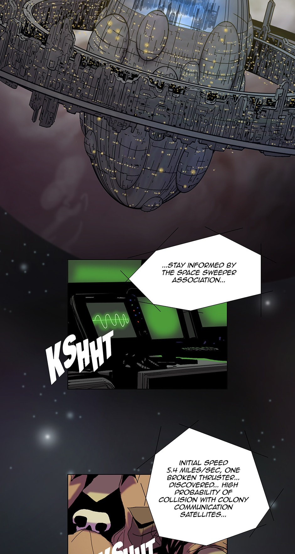Read Space Sweepers chapter 15 image 27 on Lezhin