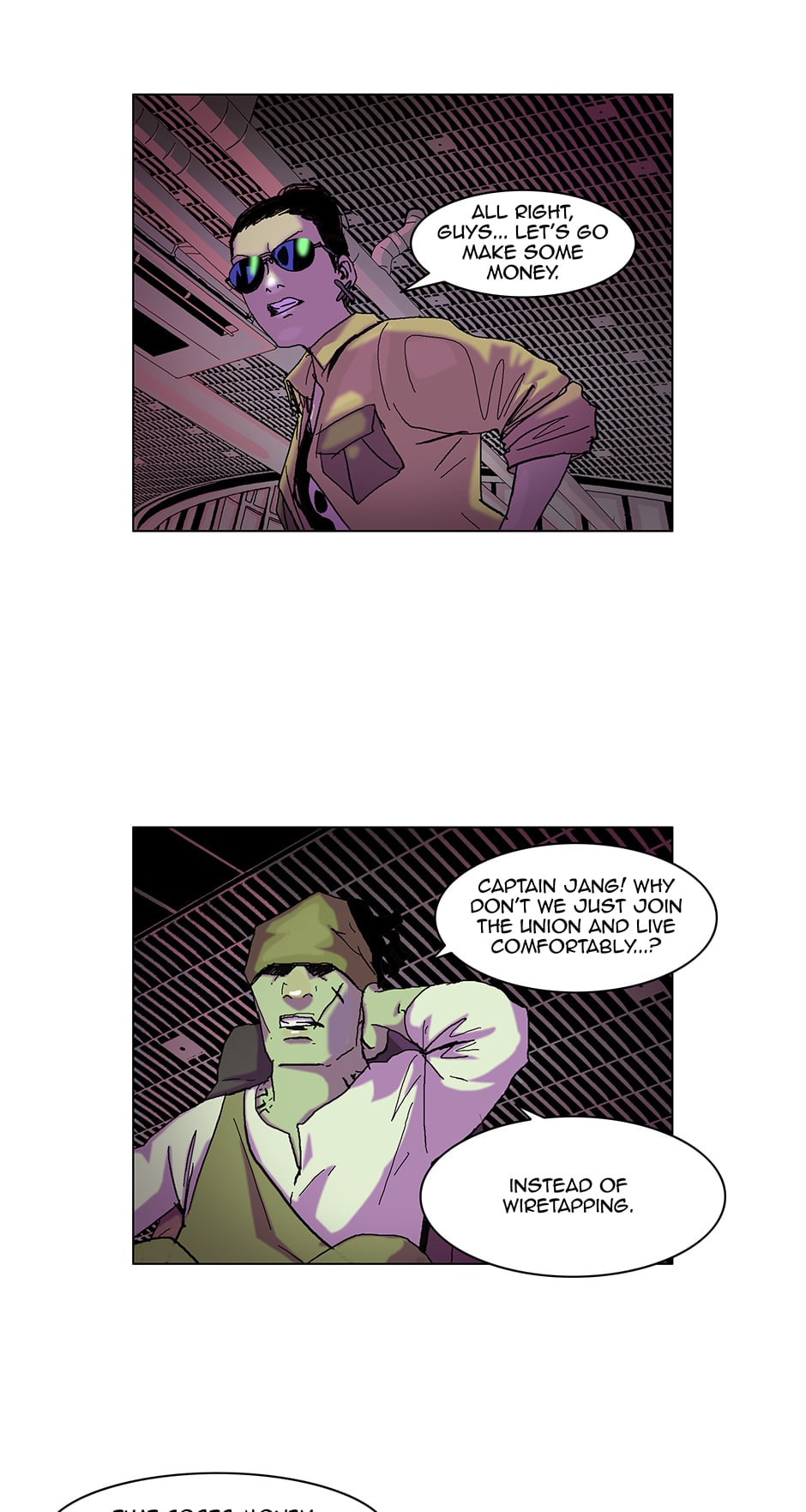 Read Space Sweepers chapter 15 image 29 on Lezhin