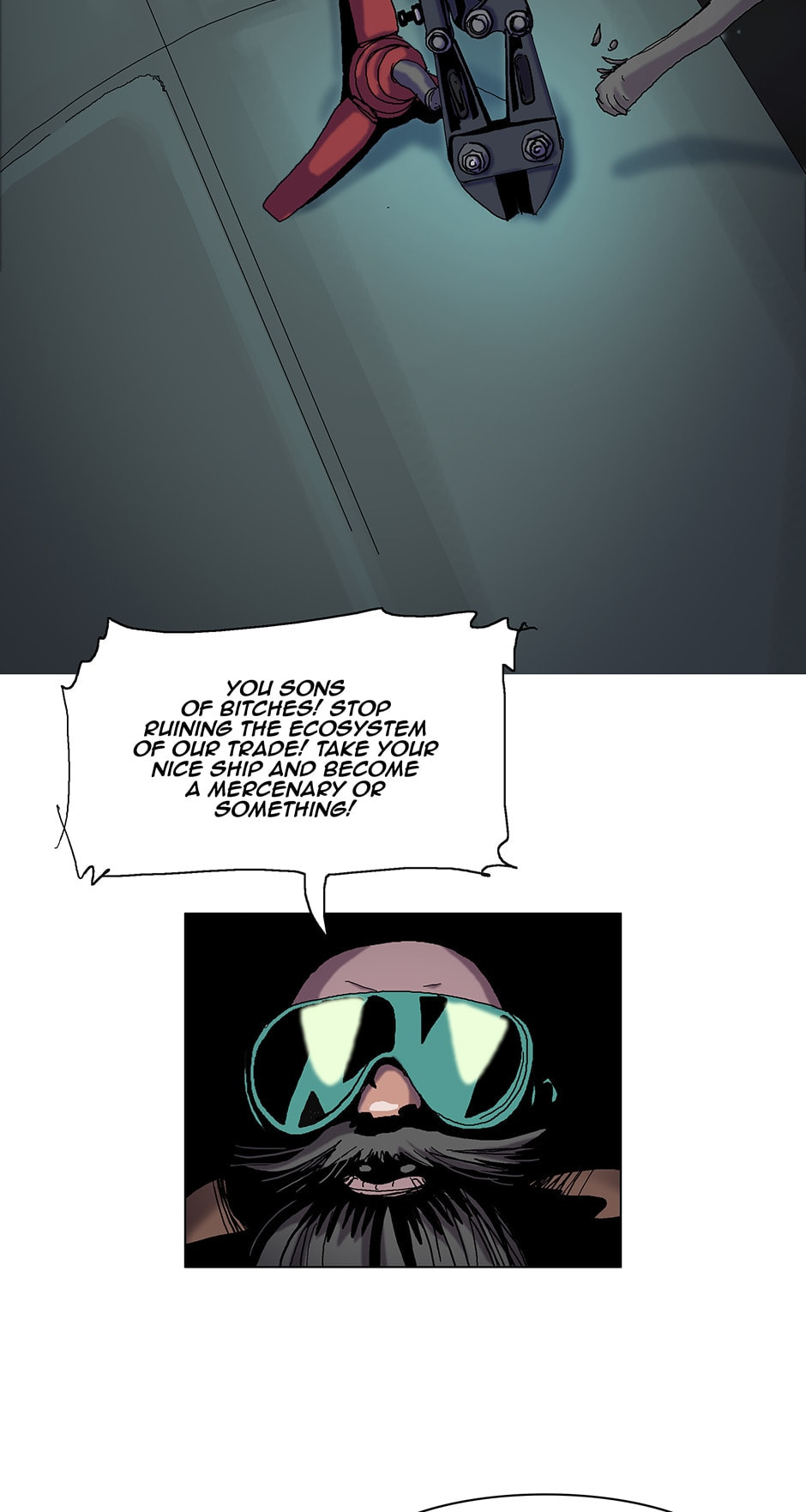 Read Space Sweepers chapter 16 image 49 on Lezhin