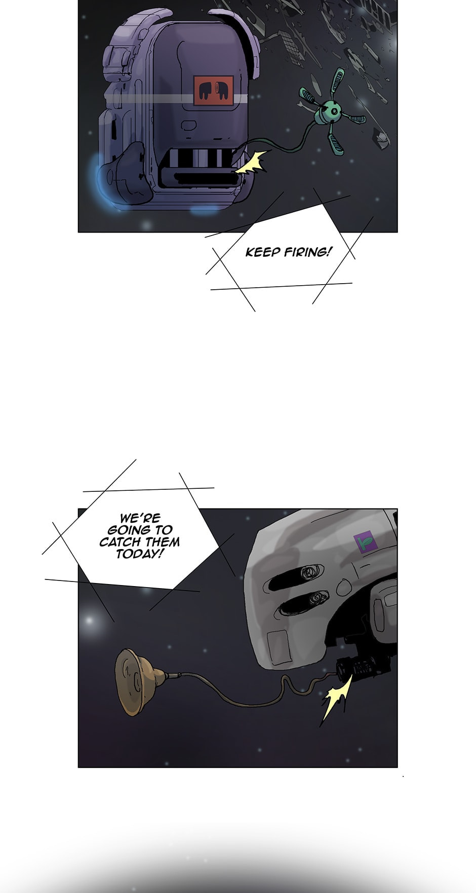 Read Space Sweepers chapter 17 image 5 on Lezhin