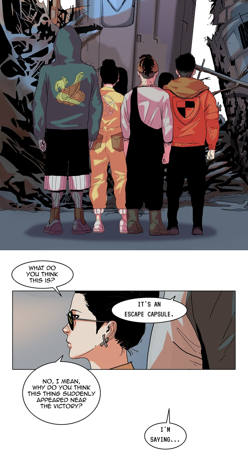 Read Space Sweepers chapter 18 image 3 on Lezhin