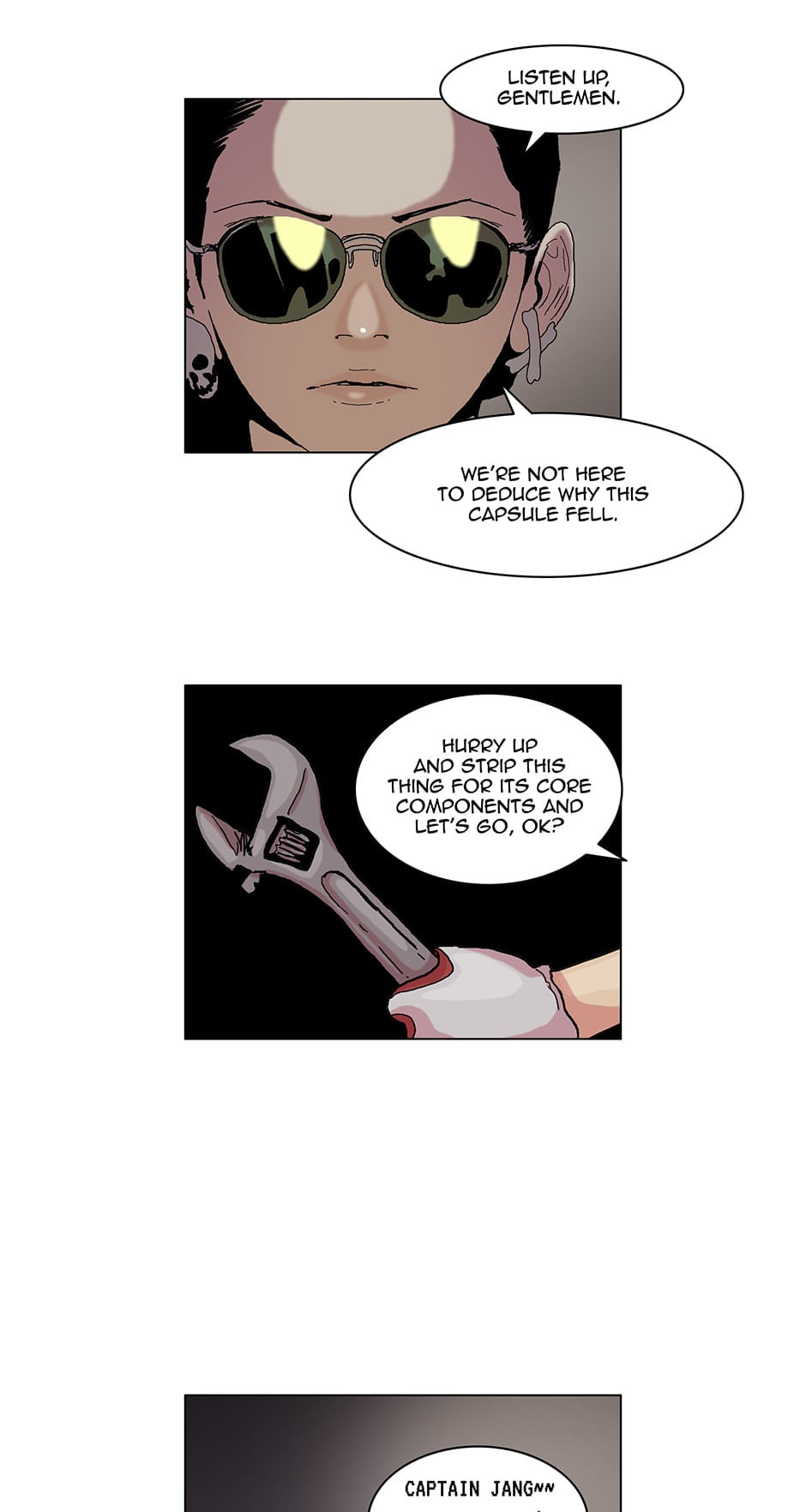 Read Space Sweepers chapter 18 image 8 on Lezhin