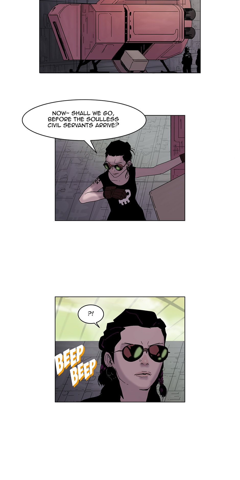 Read Space Sweepers chapter 2 image 10 on Lezhin