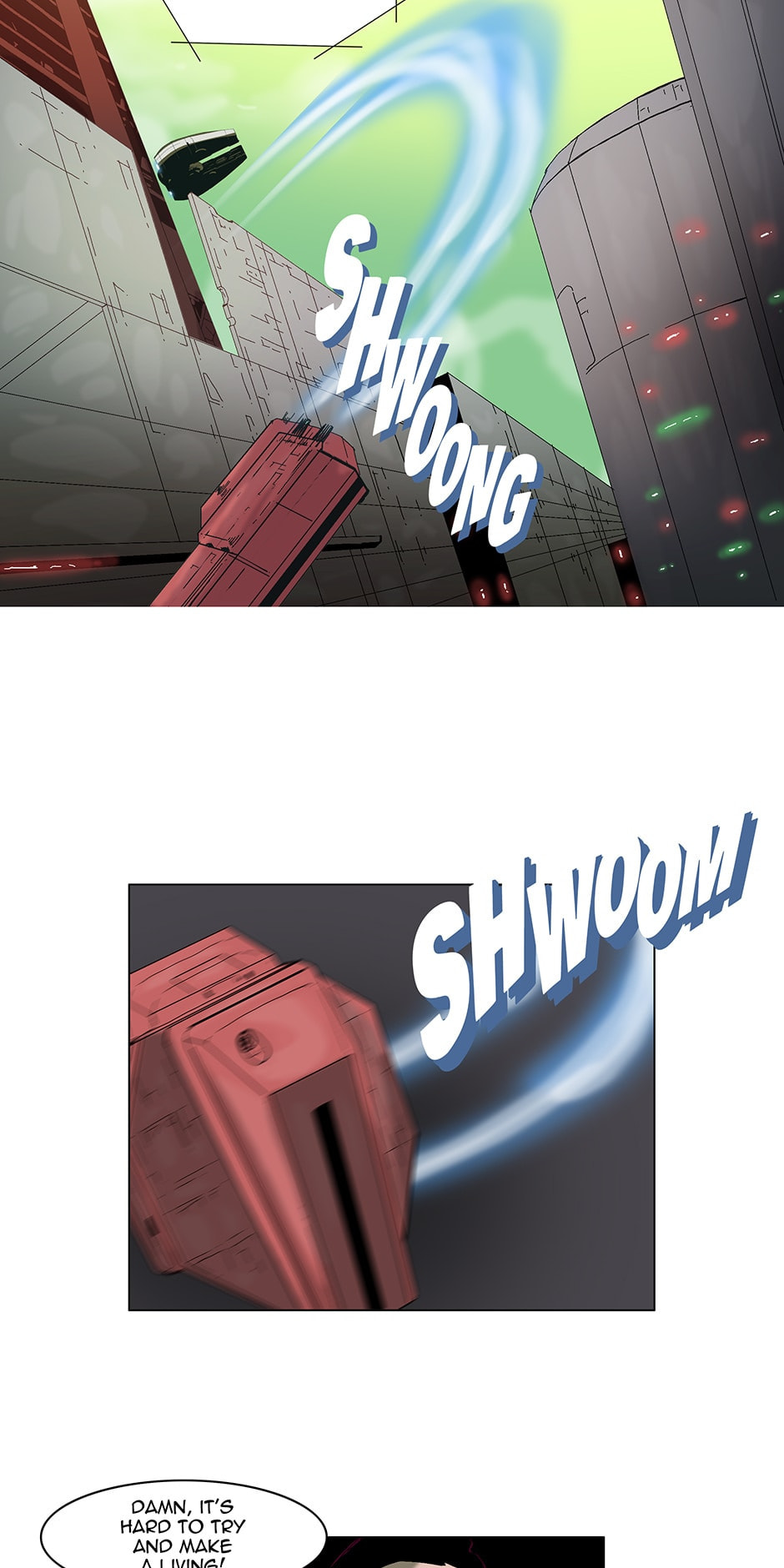 Read Space Sweepers chapter 2 image 24 on Lezhin