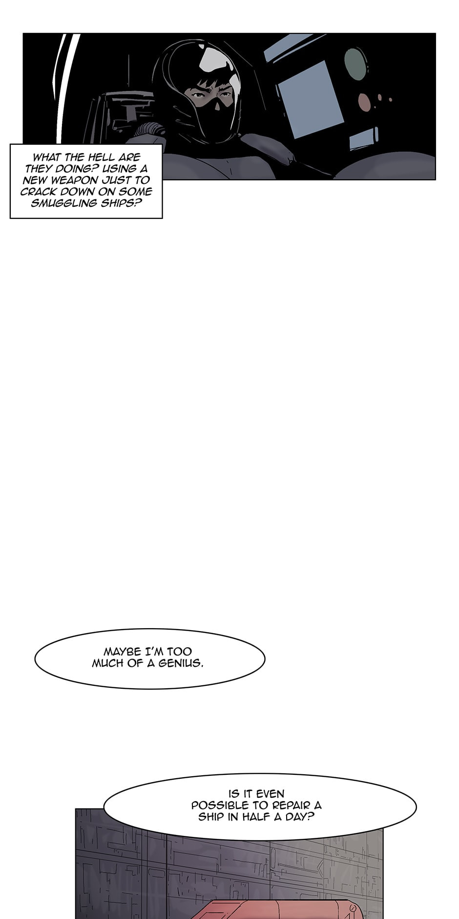 Read Space Sweepers chapter 2 image 9 on Lezhin
